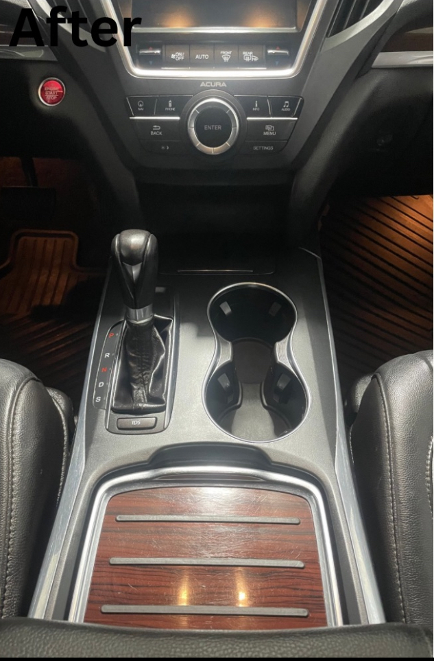 After detailing